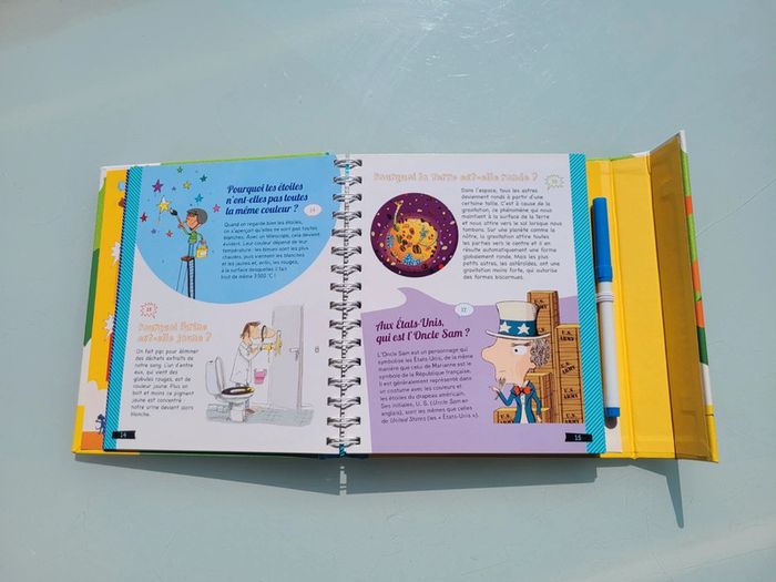 Livre avec feutre effaçable Dis Pourquoi la mer est salée ? (48) - photo numéro 6