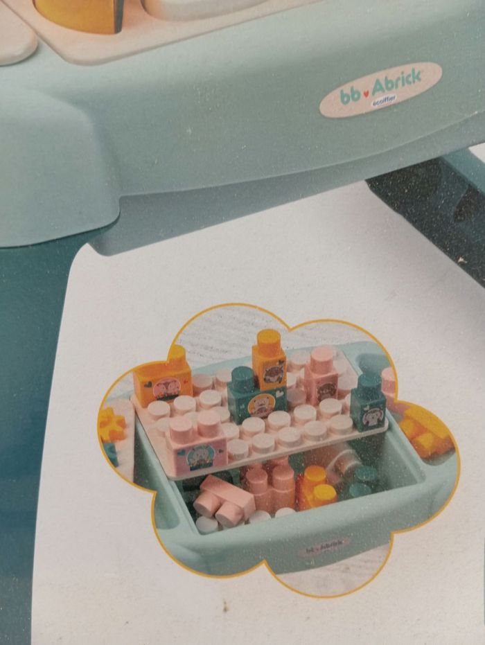 Première table de jeu bébé BB Abrick neuve, Ecoiffier - photo numéro 6