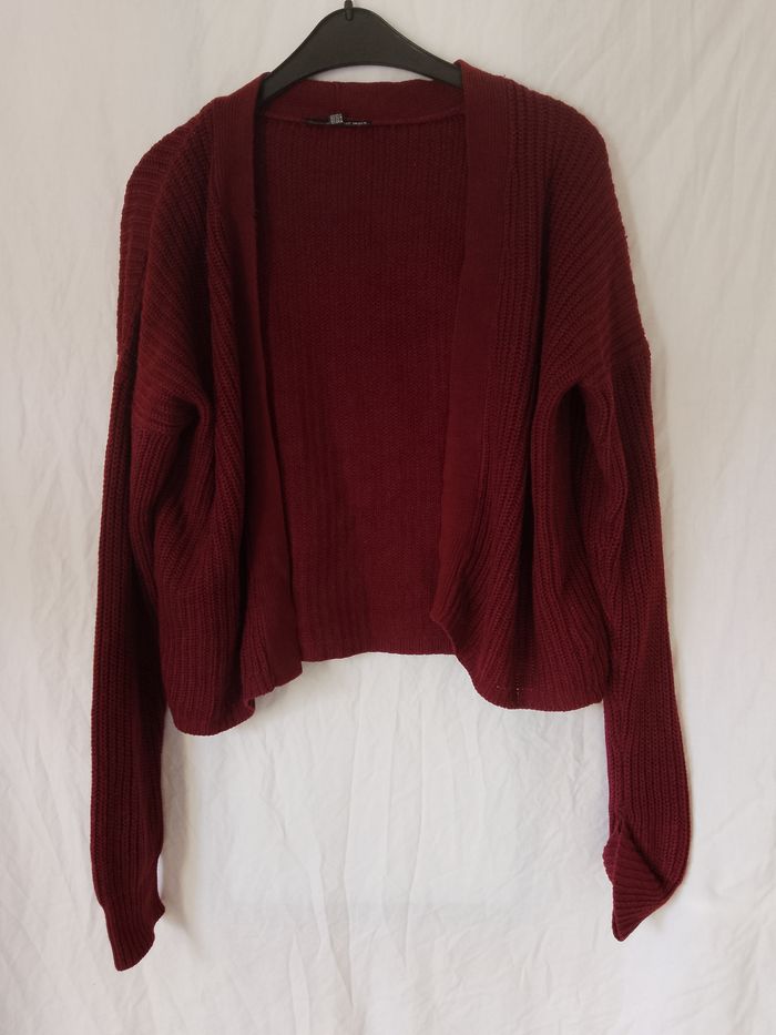 Gilet bordeaux de Tally Weijl