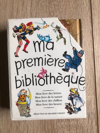 Collection de 4 livres ma première bibliothèque
