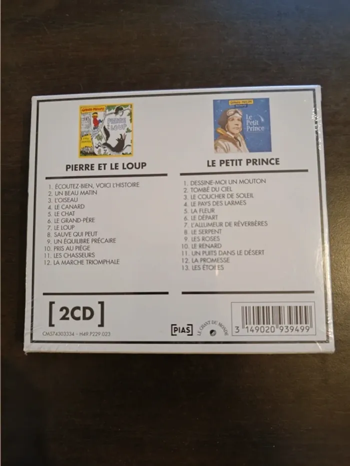Coffret CD: Conte musical - PIERRE ET LE LOUP, LE PETIT PRINCE - photo numéro 5