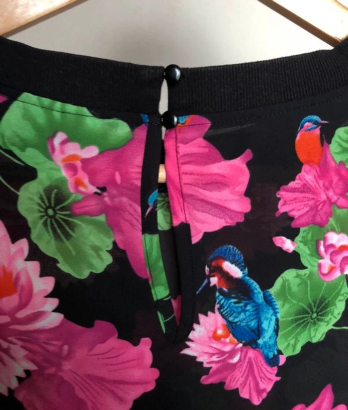 Robe courte fleurie Vero Moda XS - photo numéro 4