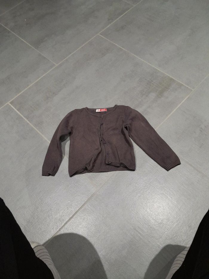 Gilet 3 ans marron