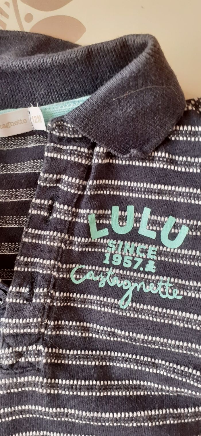 Polo MC bébé garçon 12 mois - photo numéro 2