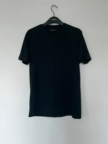 Tee-shirt noir uni Pier One Taille M