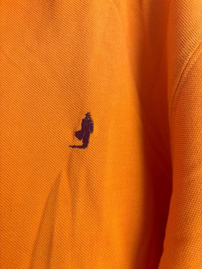 Polo MCS Marlboro Classics orange – Slim Fit – Taille XXXL - photo numéro 6