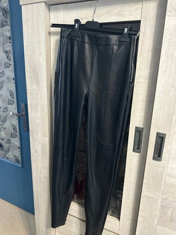 Legging similicuir taille 34