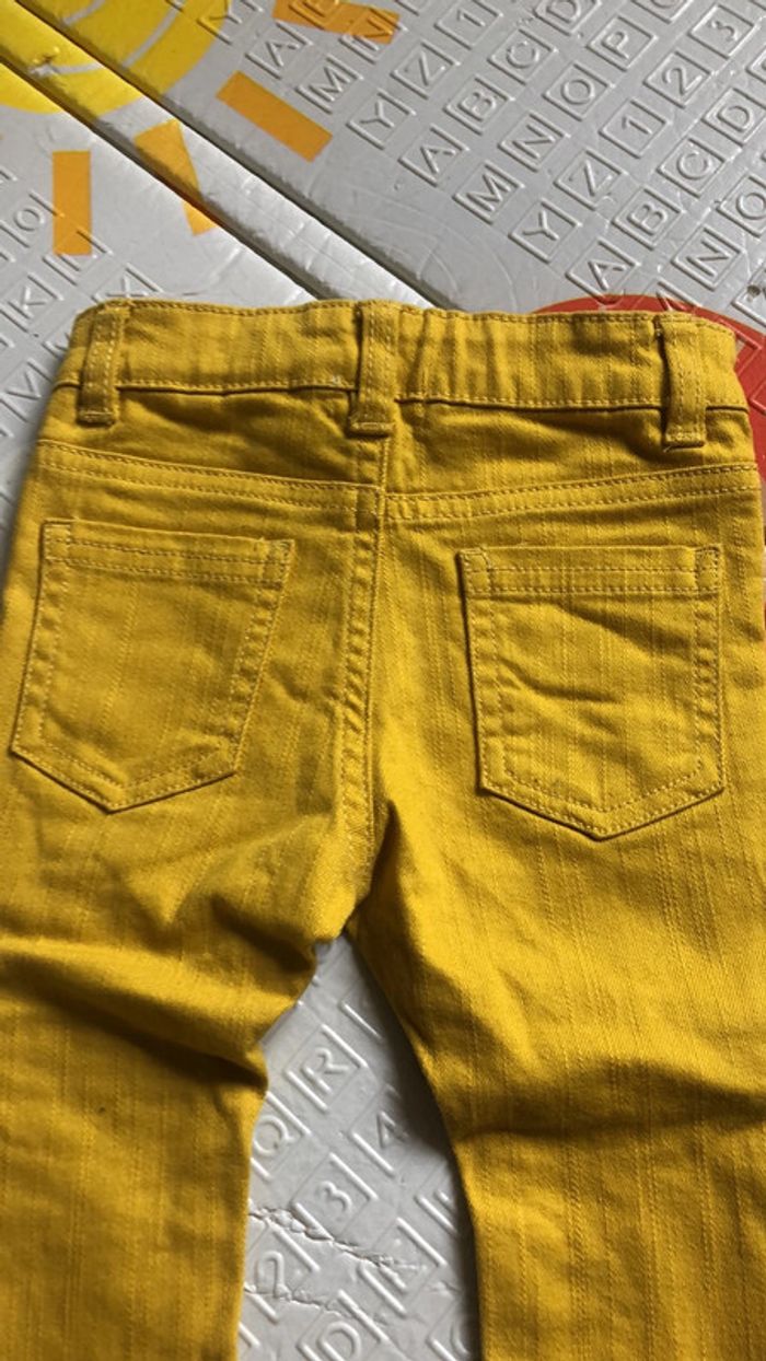 Pantalon jaune Gemo 12 mois - photo numéro 4