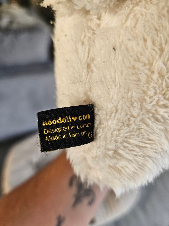 Doudou peluche ours 🧸 ricecube Noodoll - photo numéro 3