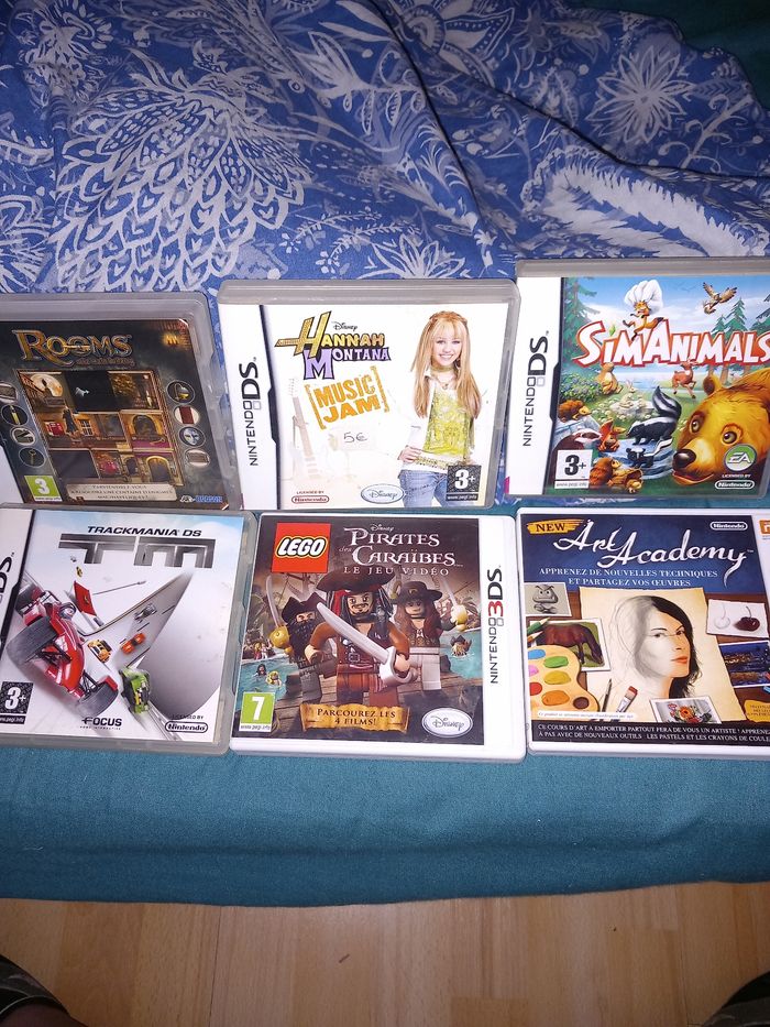 Lot jeux ds 3ds Nintendo