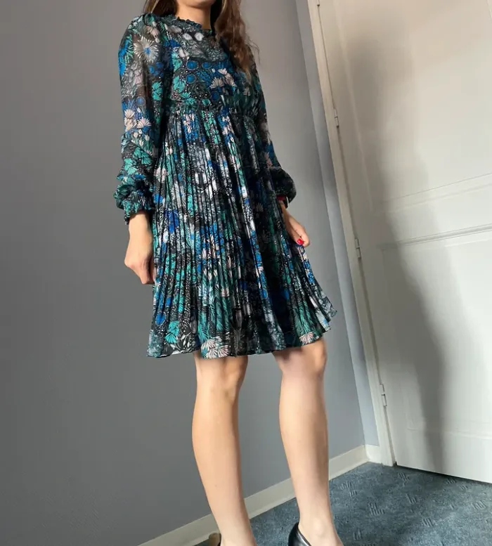 Robe bleu Cache Cache - photo numéro 4