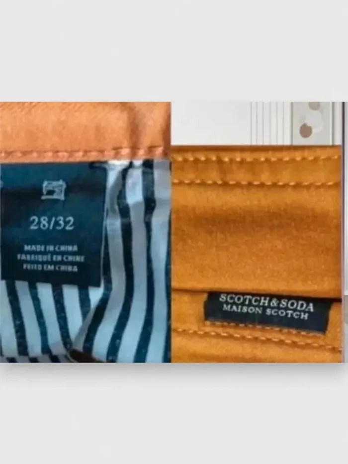 Jean Scotch & Soda maison scotch , coupe skinny , taille mi-haute ,extensible - photo numéro 8