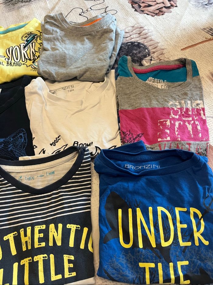 Lot de t-shirt - photo numéro 4