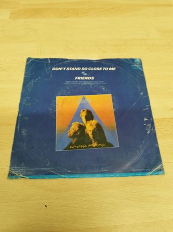 Vinyle 45 tours THE POLICE Don't stand so close to me