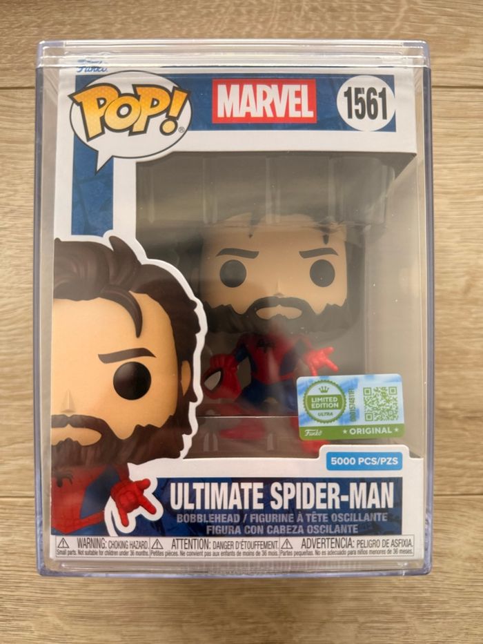 Funko Pop Marvel Ultimate Spider-Man #1561 - Limited 5000pcs - Avec Pop Protector