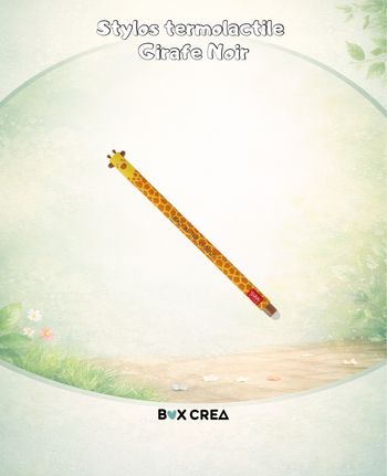 Stylos termolactile Girafe Noir
