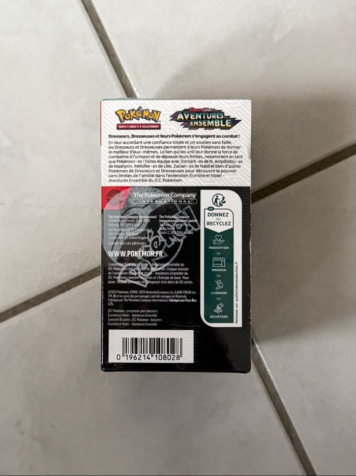 Pokémon Demi Display Aventures Ensemble FR (EV9) - photo numéro 2