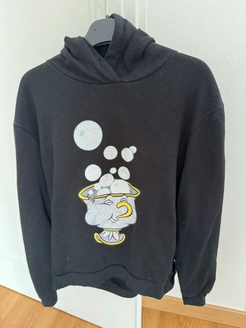 Sweat noir zip taille S
