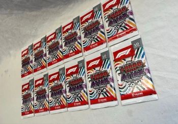 12 sachets Topps Turbo Attax F1 neufs scellés
