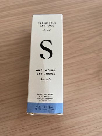 Crème anti-âge pour les yeux de la marque seasonly