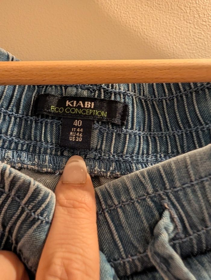Short en jean grossesse - photo numéro 2