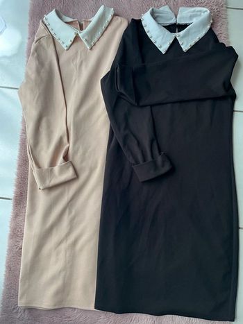 Robes (2) noire et rose