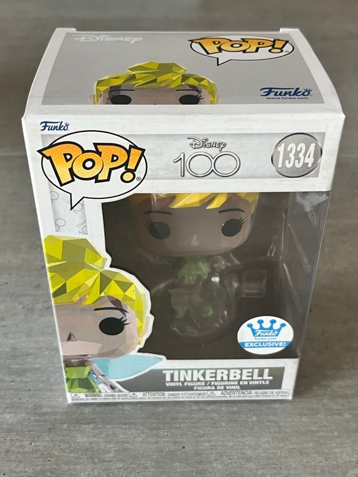 Figurine Funko Pop la fée clochette Disney 100
