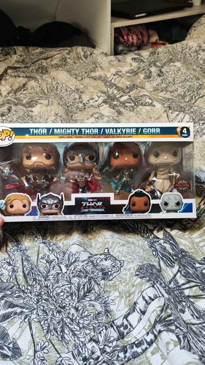Thor - lot de 4 figurines Funko pop édition spéciale