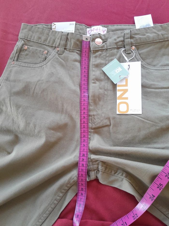 Jean Only modèle Camille large taille haute neuf avec étiquette - photo numéro 11