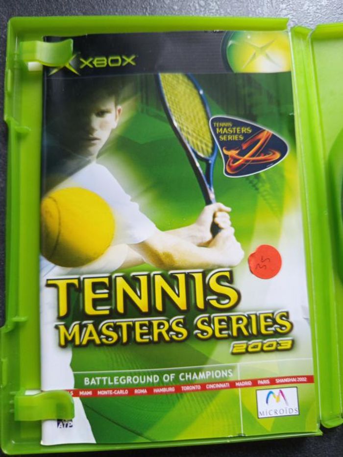 Microsoft - Xbox - Tennis masters series - 2003 - photo numéro 5