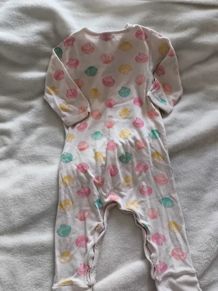 Pyjama sans pied petit bateau 6 mois - photo numéro 5