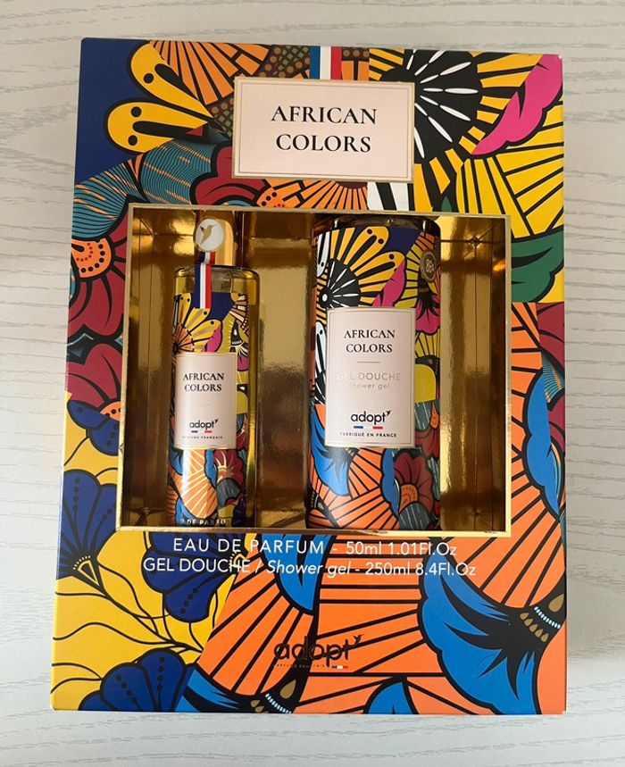 Coffret Adopt African Colors