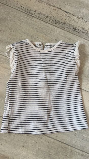 T-shirt fille 12 mois