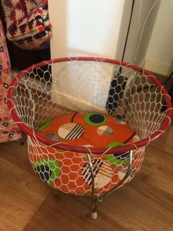 Parc pour poupées peluche vintage années 70