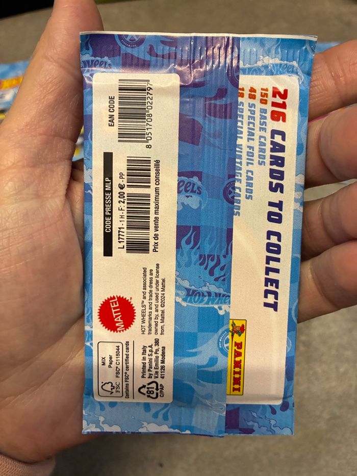 10 boosters cartes à collectionner Hotwheels on the Road - photo numéro 8