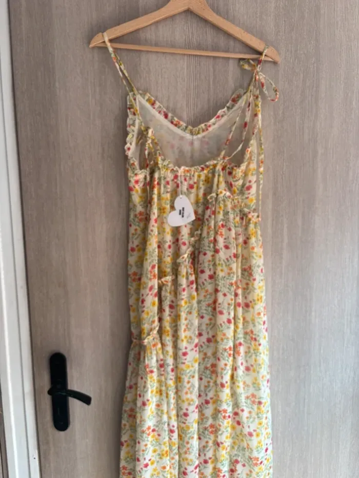 🌼 Robe longue fleurie – esprit bohème chic 🌼 T36/38 - photo numéro 7