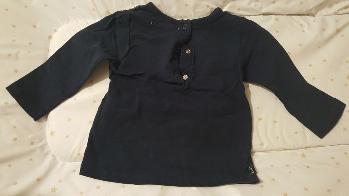 Tee shirt bleu marine - photo numéro 2