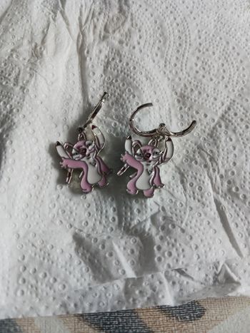 Boucles d oreilles enfants stitch
