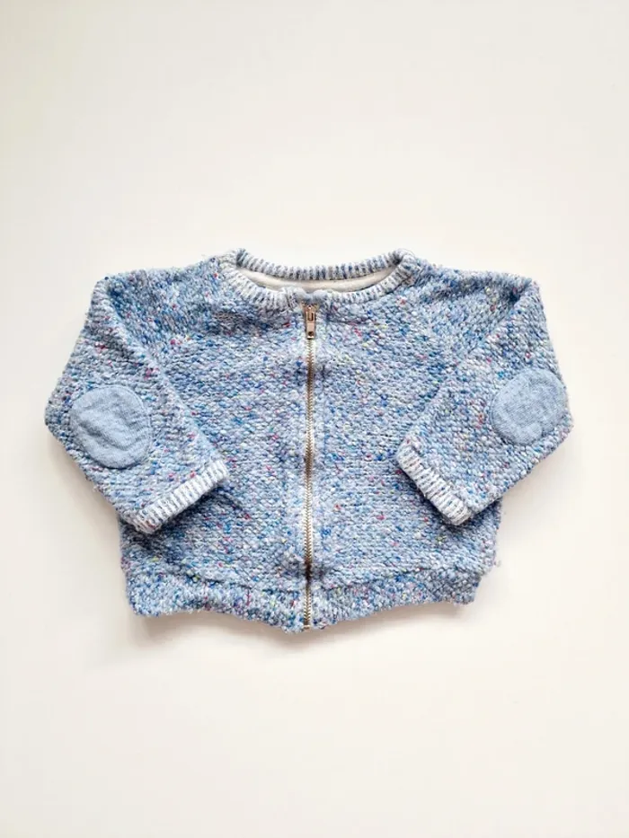 Zara BabyGirl - Pull / gilet en laine et soie (9 mois)