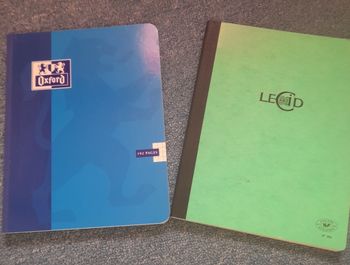 Lot de cahier