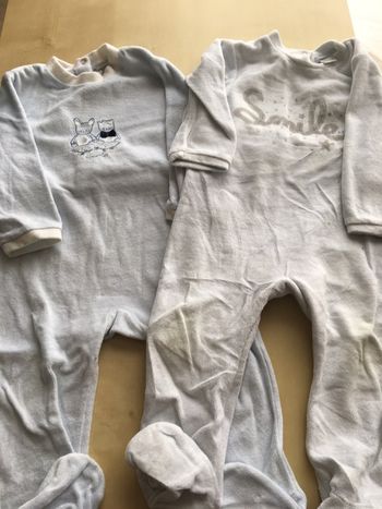 Lot de deux pyjamas absorba