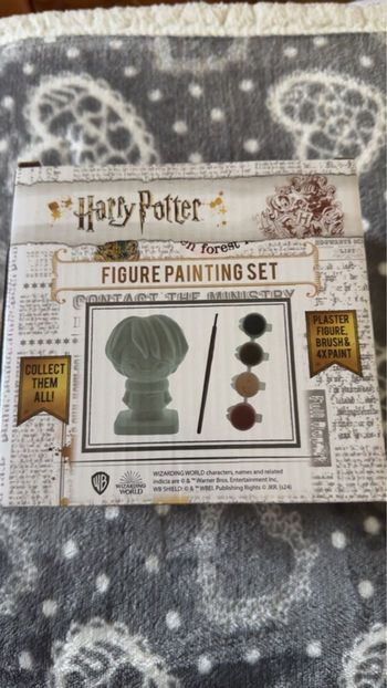 Figurine Harry Potter  en plâtre  à peindre. Article neuf