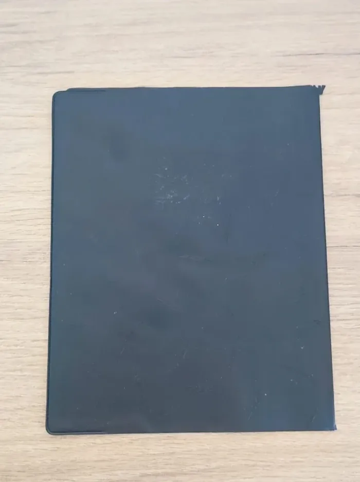 Lot 4 protège-cahier bleu rouge noir jaune - 17x22cm - photo numéro 9