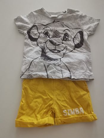 Ensemble simba bébé garçon