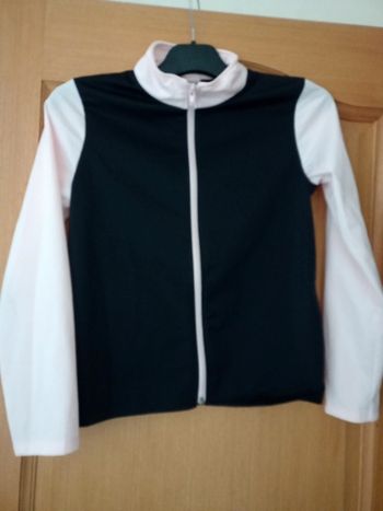 Veste zippée de survêtement fille Decathlon 10 ans