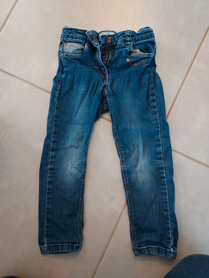 Jeans fille bleu foncé Orchestra