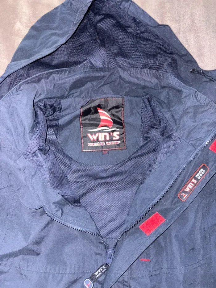 Blouson Win’s nautic Wear taille 12 ans en très bon état. - photo numéro 6