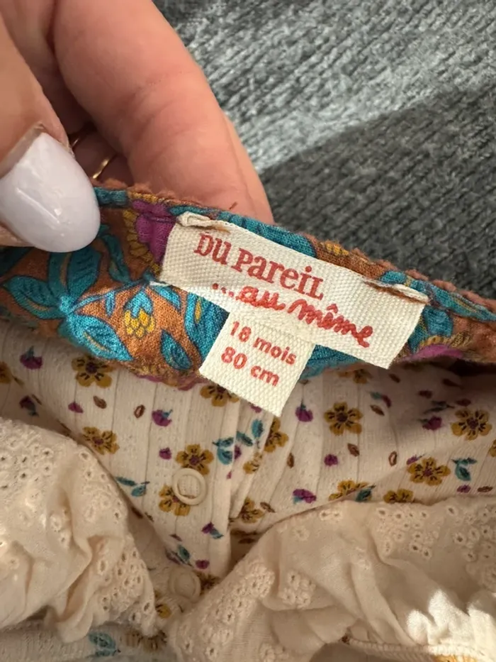 Ensemble robe et haut à manches longues et col - photo numéro 3