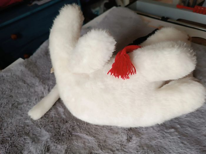 vache en peluche 30 cm de longueur - photo numéro 7