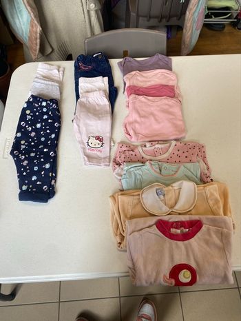 Lot de vêtement bébé fille